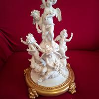 scultura firmata Villari capodimonte 