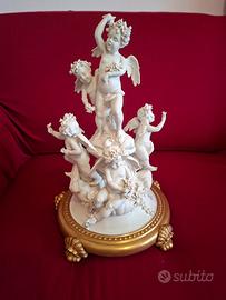 scultura firmata Villari capodimonte 