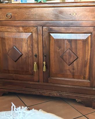 credenza in legno massello