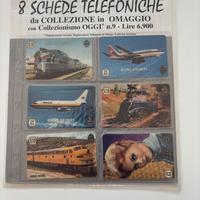 Schede telefoniche rare.
