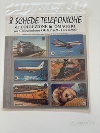 Schede telefoniche rare.