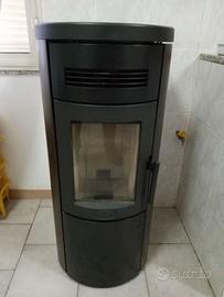 Stufa a Pellet marca Ravelli ventilata autopulente