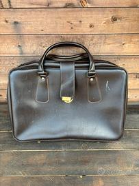Valigia Vintage Anni '70/'80 da Viaggio - Marrone