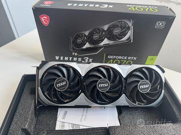 Rtx 4070 MSI 3X Ventus