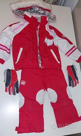 Completo da sci bambina 48 mesi