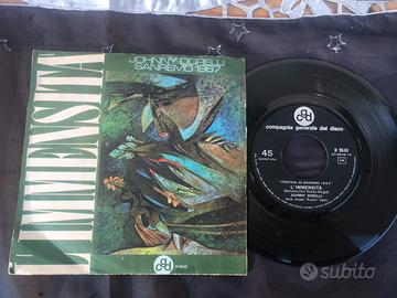Disco vinile 45 giri - Johnny Dorelli "L'immensità