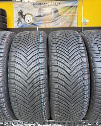 4 Gomme Michelin 215/55R18 4 Stagioni 90% Residui