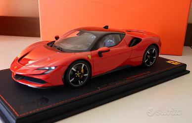 modellino ferrari sf90 stradale bbr 1/18