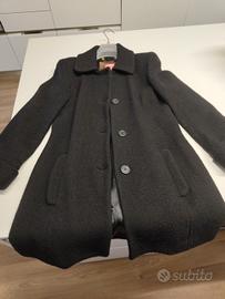 cappotto miss Sixty nero bouclé 
