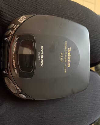 Technics SL XP 240 lettore Cd portatile