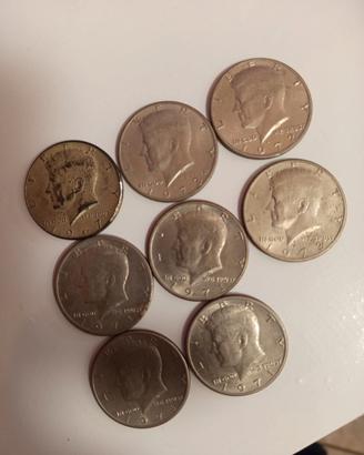 Monete mezzo dollaro Kennedy