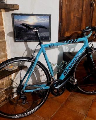Bici Corsa Bianchi carbonio