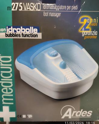 idromassaggiatore per piedi