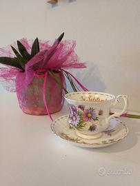 Tazza tea mese Settembre originale Royal Albert