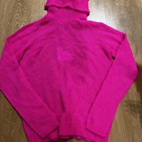 Maglione rosa mohair Kontatto Made in Italy nuovo