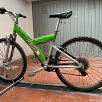 Mountain bike Pininfarina verde usata