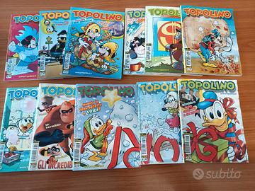 Lotto di 11 topolino anno 2004 