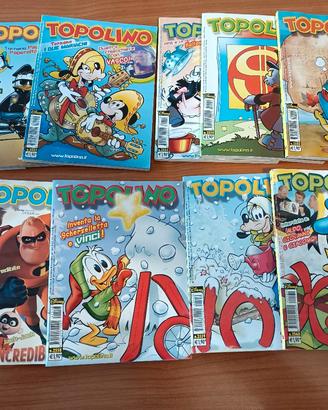 Lotto di 11 topolino anno 2004 