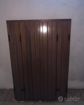 Balcone a due ante  completo di ferramenta