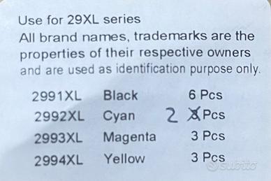 Cartucce 29 XL Compatibili Epson