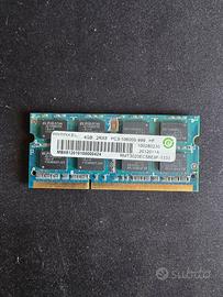 Banco RAM 4 GB SODIMM