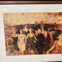 Carlo roselli litografia quadro
