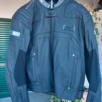 giubbotto moto pelle nuovo BERIK