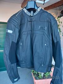 giubbotto moto pelle nuovo BERIK