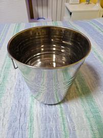 SECCHIELLO ACCIAIO PORTAGHIACCIO