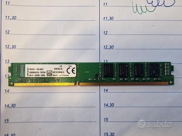 Ram DDR3 8Gb Kingston