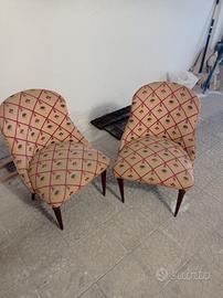 coppia poltroncine vintage anni 60 