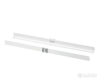 IKEA ELVARLI – 2 montanti telescopici bianchi + st