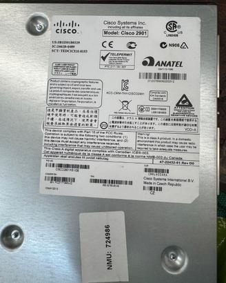 Cisco 2901 Integrated Services Router ISR Enterpri