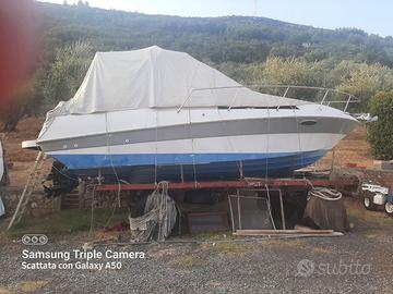 Barca a motore 6 posti