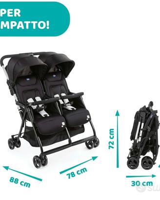 PASSEGGINO GEMELLARE CHICCO OHLALA’
