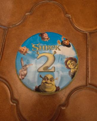Porta merenda tondo in metallo "Shrek 2" – Mulino 