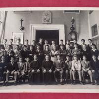 Fotografia  antica 1959-60 Scuola Pontificia Roma 