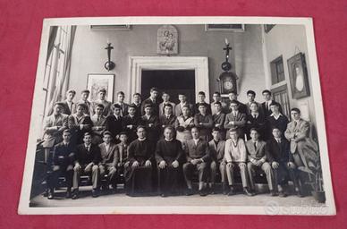 Fotografia  antica 1959-60 Scuola Pontificia Roma 
