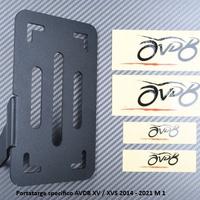 Portatarga specifico AVDB XV / XVS 2014 - 2021 M 1