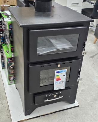 Stufa a Legna 15kw SCALDA 160mq NUOVE con Forno 