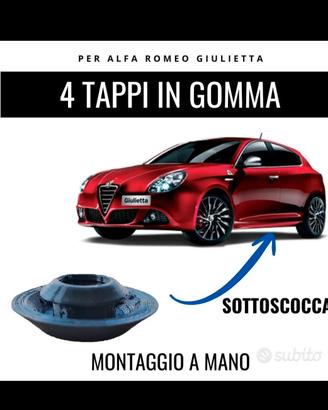Tappi Sottoscocca Alfa Romeo Giulietta guarnizioni