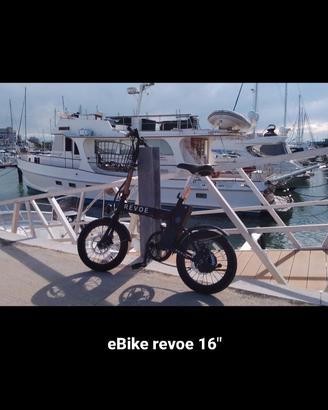 Bici16" elettrica pieghevole leggero scooter REVOE