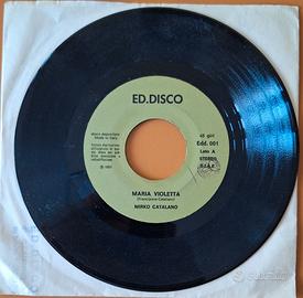 Vinile 45 giri di Mirko Catalano