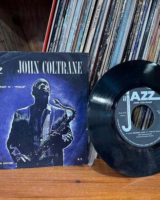 45 giri John coltrane il jazz fratelli fabbri edit