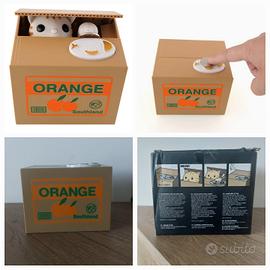 Salvadanaio gattino parlante