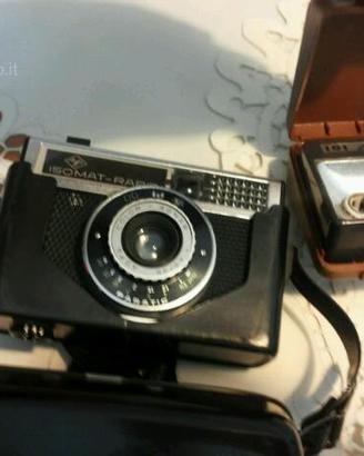 Agfa isomat rapid con flash e custodie