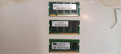 memorie DDR per notebook