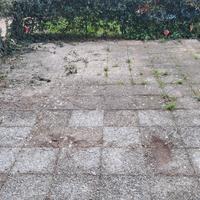 Lastre cemento ghiaiato 40x40 per giardino