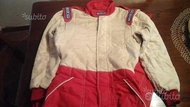 Tuta da rally omologata sparco, usata taglia 52