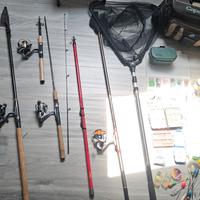 attrezzatura da pesca 